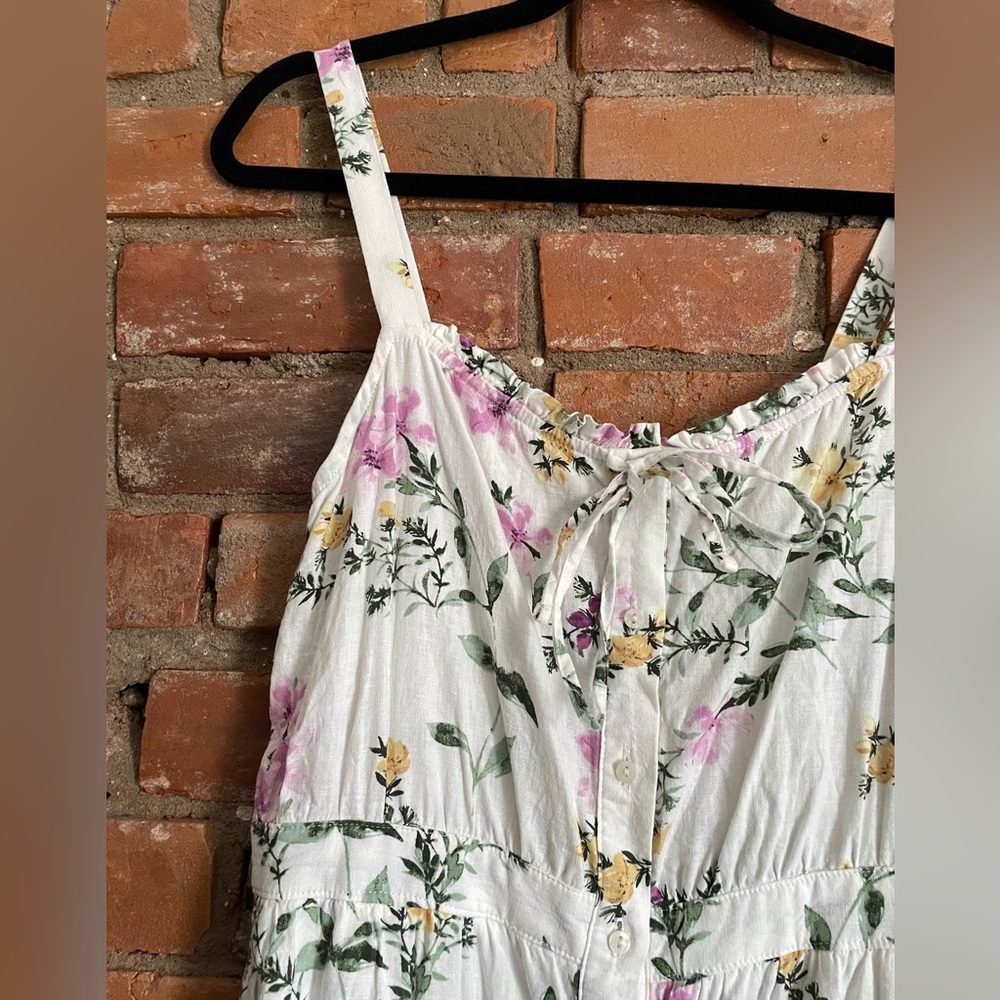 RW&CO. Linen-Blend Floral Print Dress - Picture 2 of 6